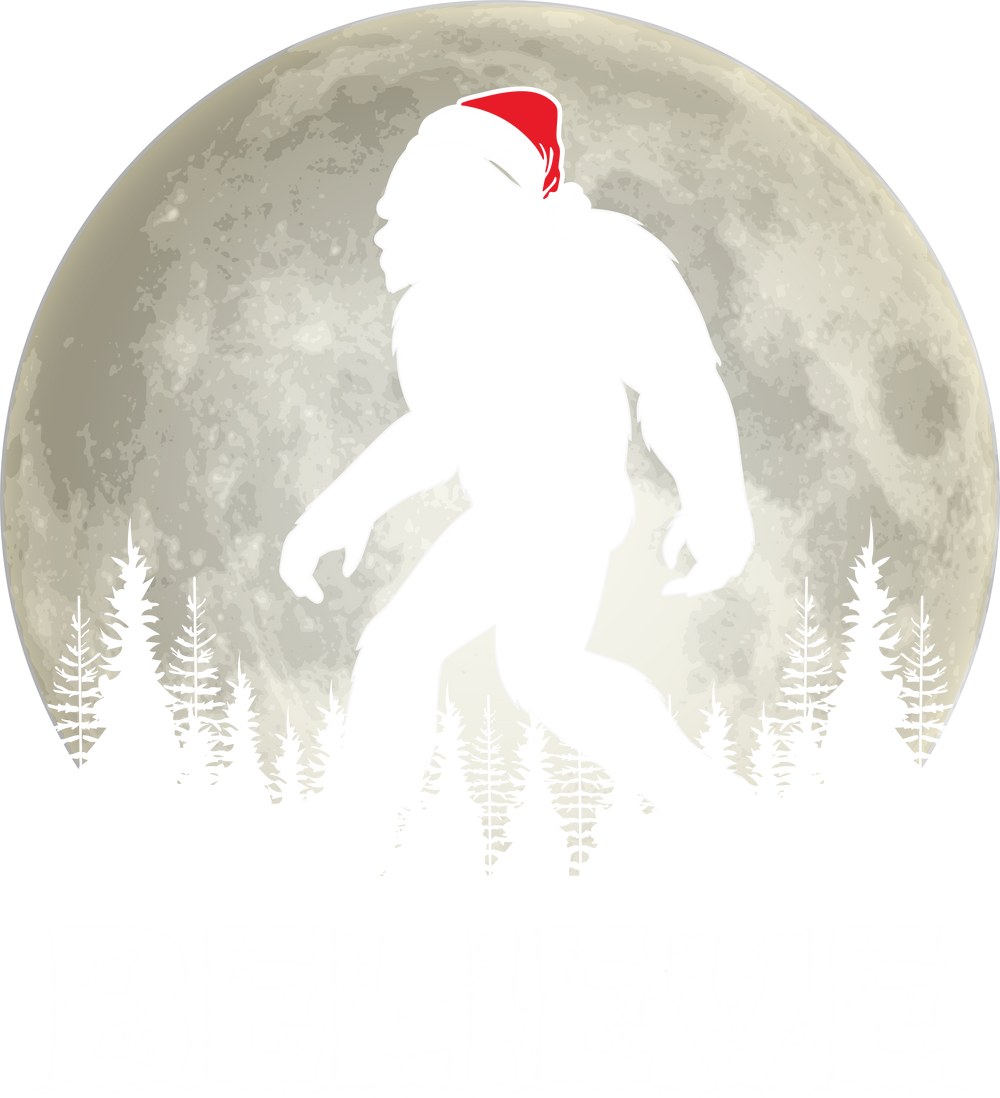 Believe Bigfoot Christmas Shirt design