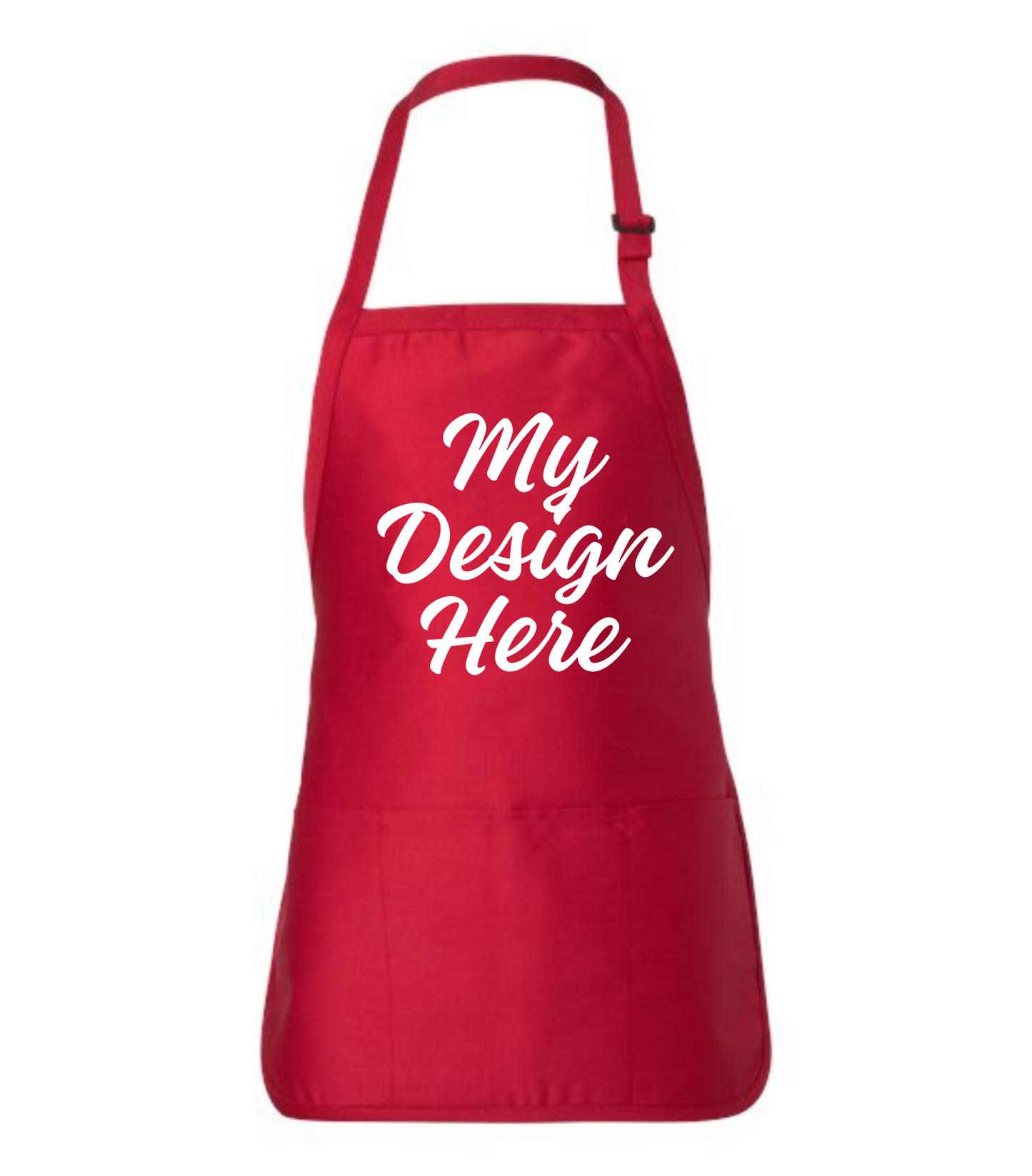 Full-Length Apron with Pocket