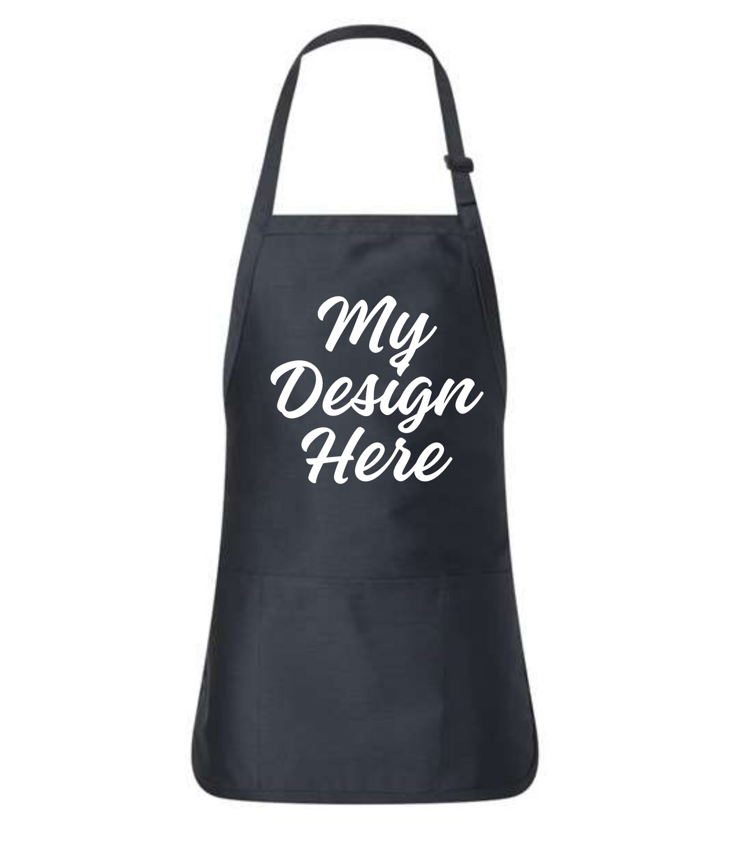 Full-Length Apron with Pocket