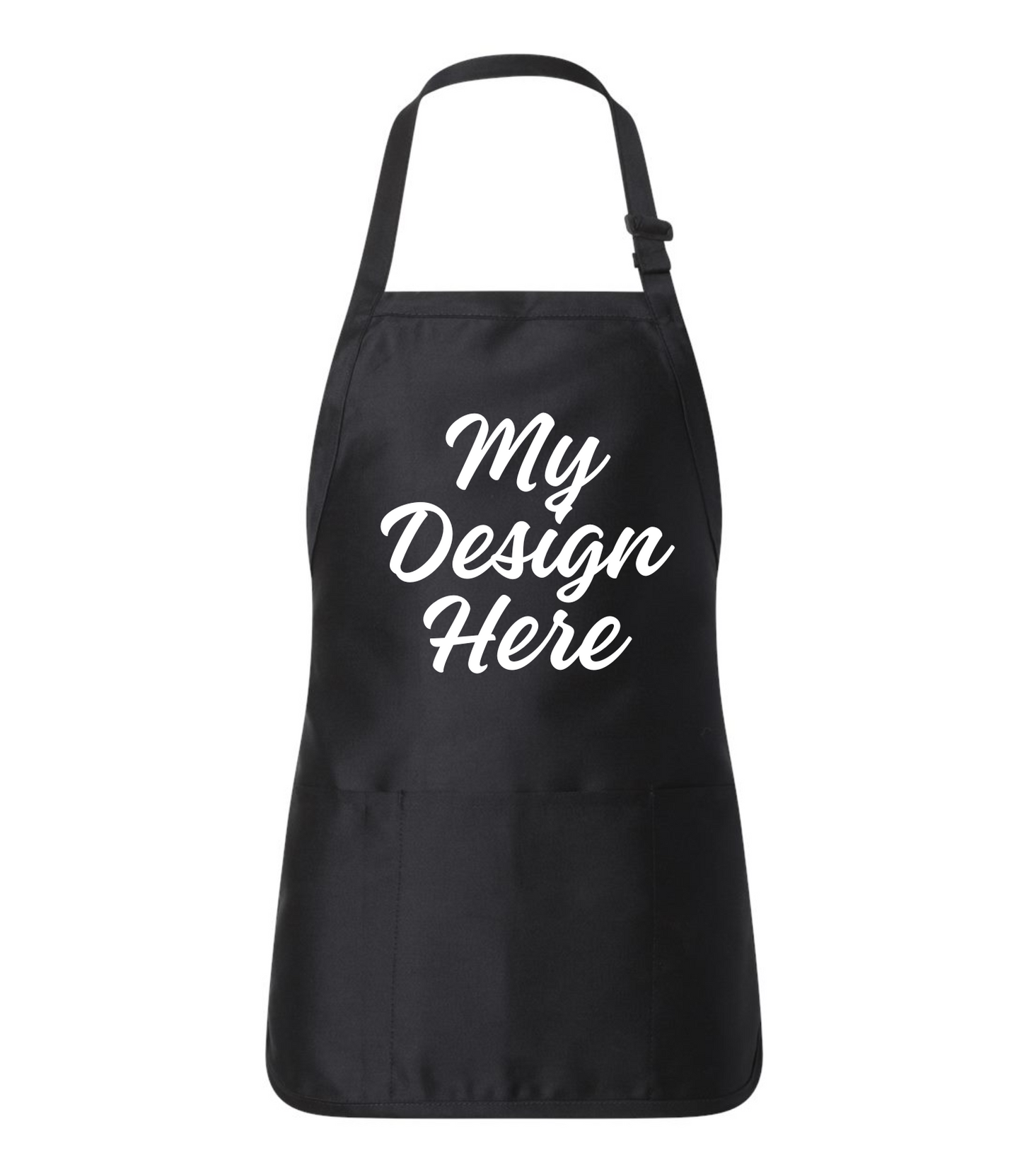 Full-Length Apron with Pocket