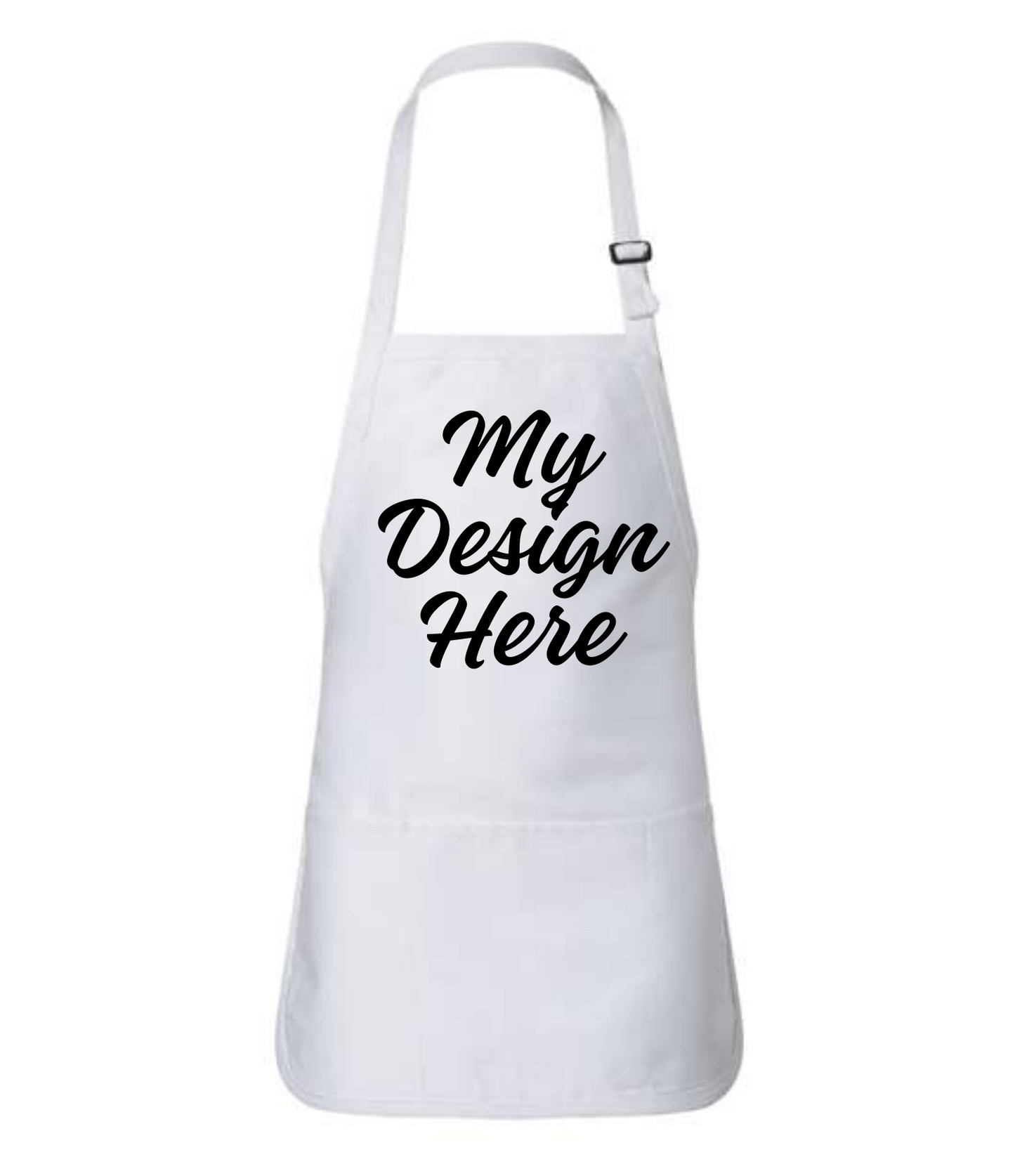 Full-Length Apron with Pocket