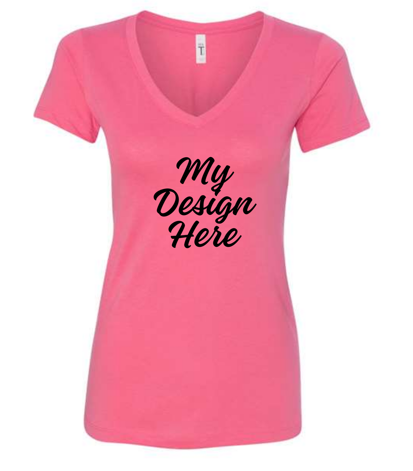 Ideal V-Neck Ladies Tee