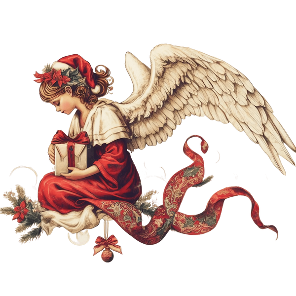 Christmas Angel with Gift Shirt