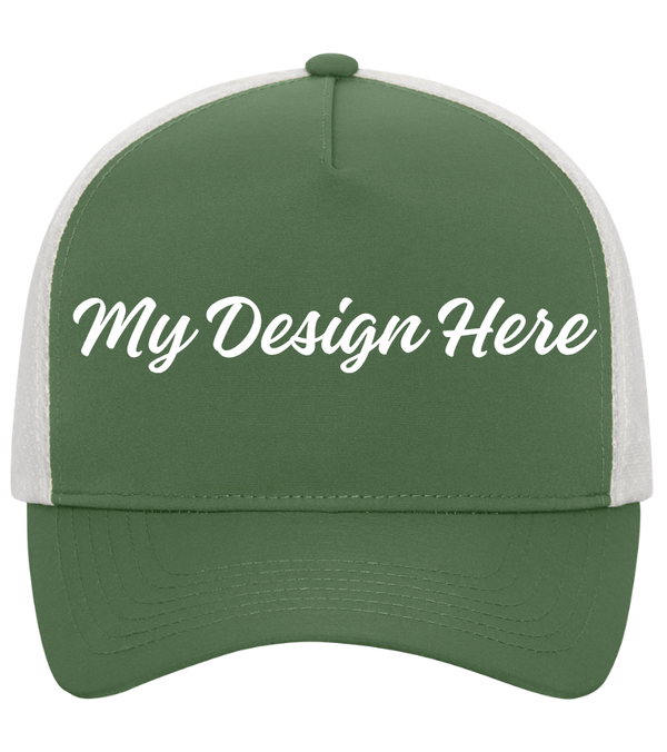 Matte 5-Panel Trucker Cap
