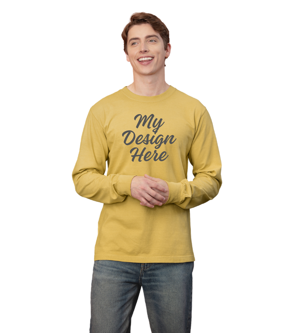 Garment -Dyed Heavyweight Long Sleeves