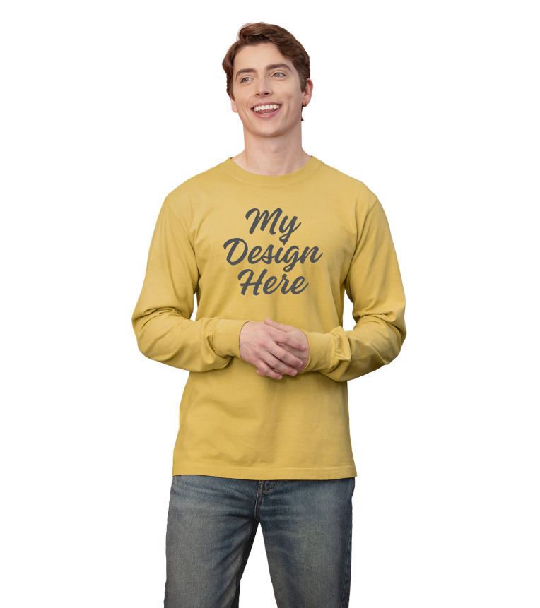 Garment -Dyed Heavyweight Long Sleeves