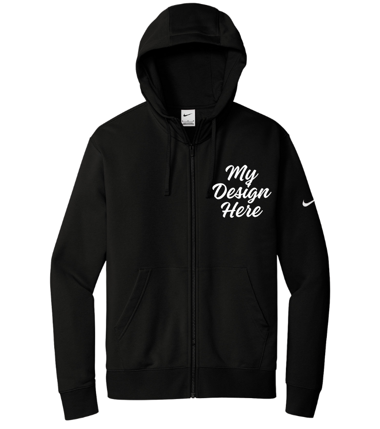 Nike Club Swoosh Full Zip Hoodie