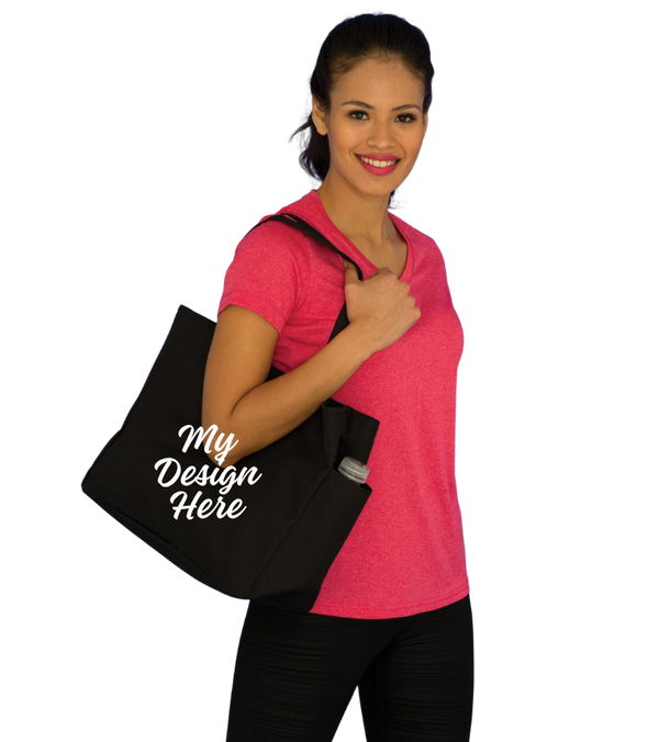 Everyday Essential Tote bag with Bottle Holder