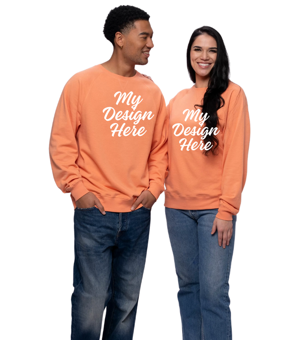 French Terry Cotton CVC Crewneck