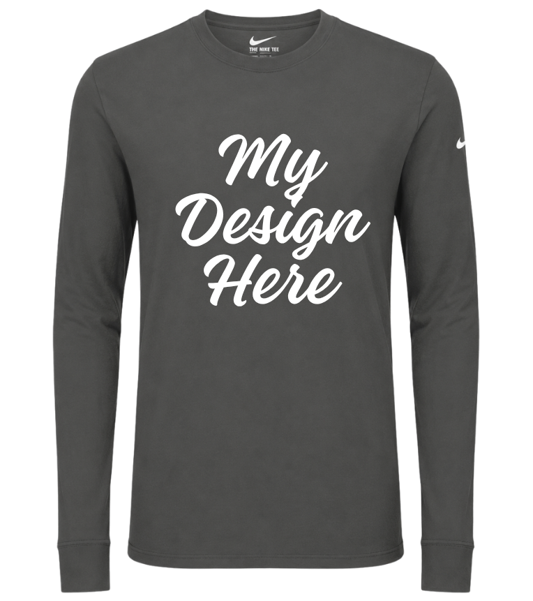 Nike Dri-FIT Cotton Poly Long Sleeve Tee