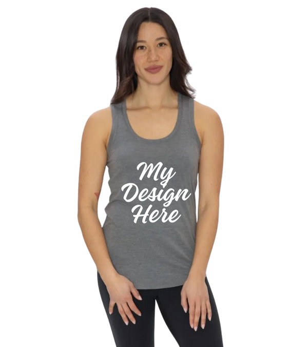 Ladies Triblend Racerback Tank Top