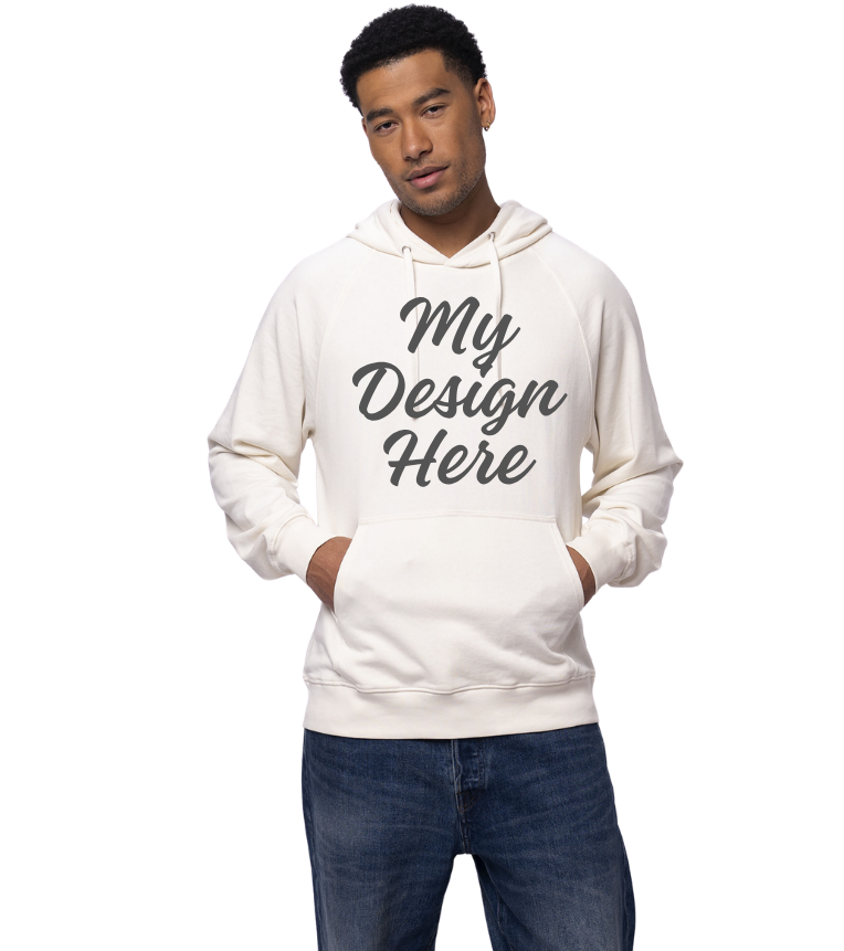 French Terry Cotton CVC Pullover Hoodie