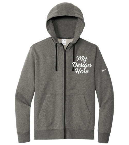 Nike Club Swoosh Full Zip Hoodie