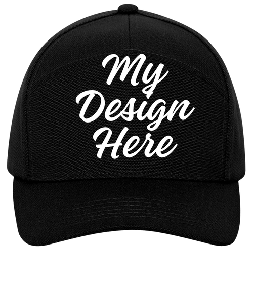 Canvas 7-Panel Snapback Cap