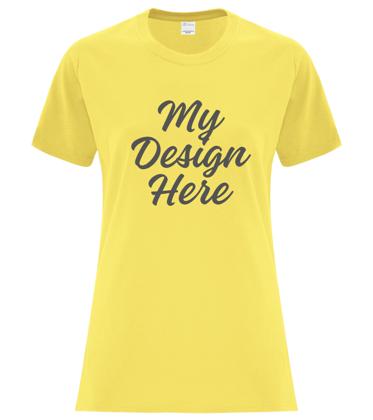 Ladies Basic Cotton Tee