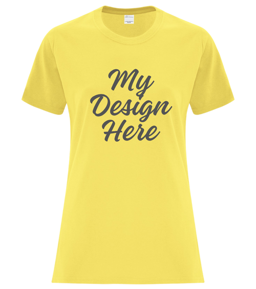 Ladies Basic Cotton Tee