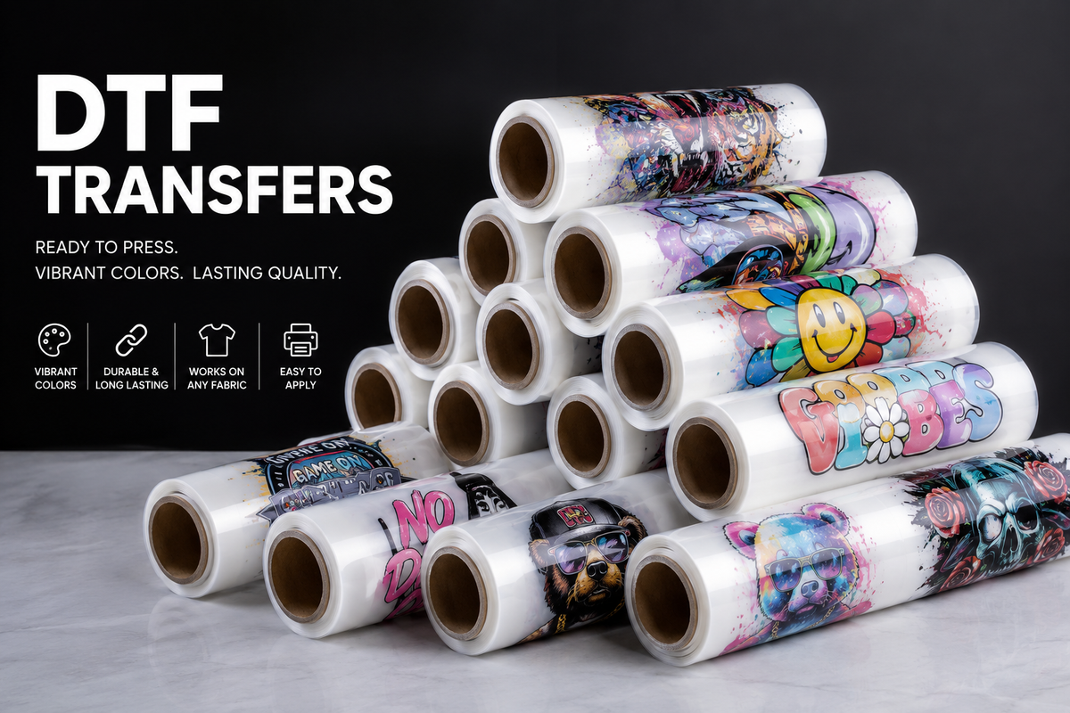 Custom DTF Transfers in Saskatoon | Order by Size
