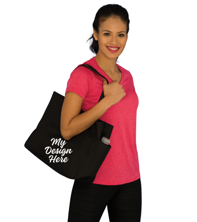 Everyday Essential Tote bag with Bottle Holder