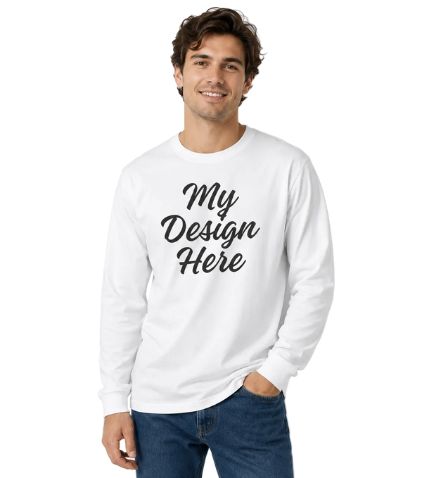 Midweight Soft Cotton Longsleeve Tee