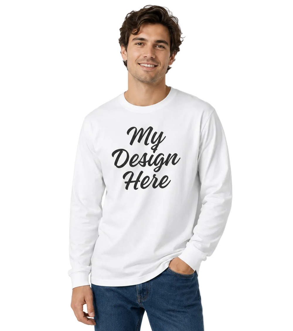 Midweight Soft Cotton Longsleeve Tee