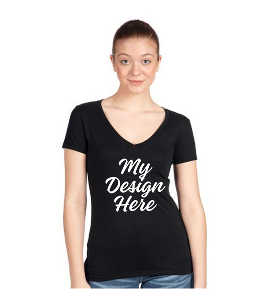 Ideal V-Neck Ladies Tee