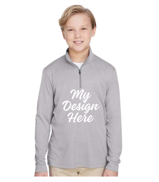 Quarter Zip Youth Pullover