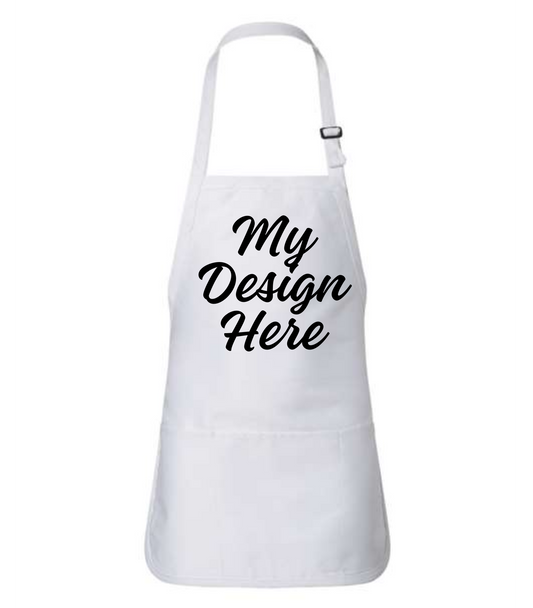 Full-Length Apron with Pocket