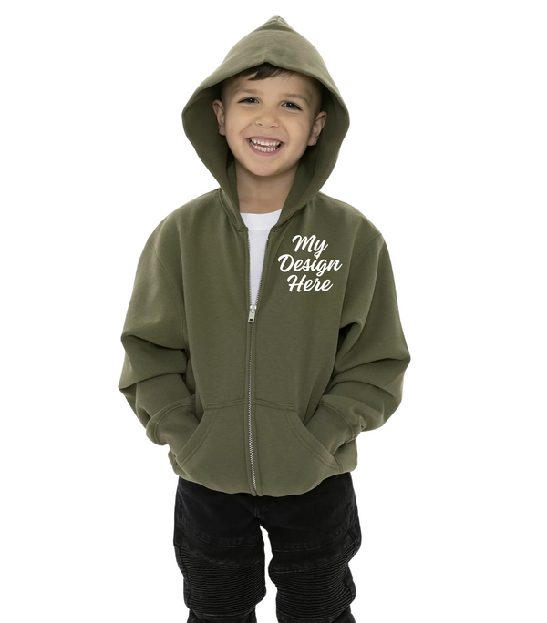 Everyday Fleece Full Zip Youth Hoodie