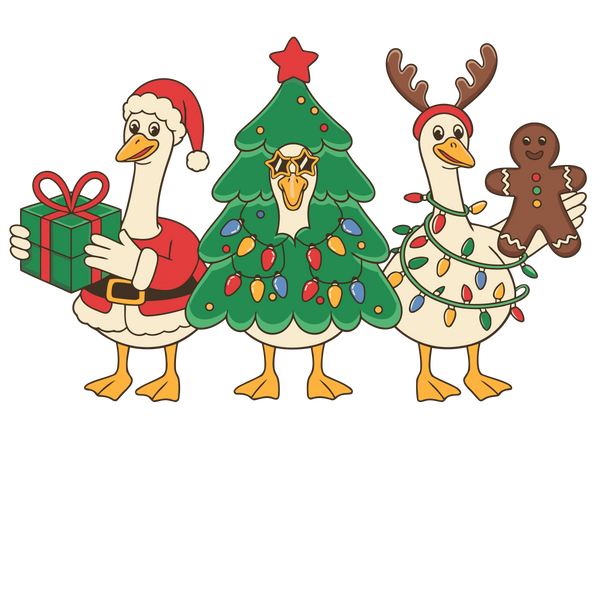 Christmas Goose Trio Shirt