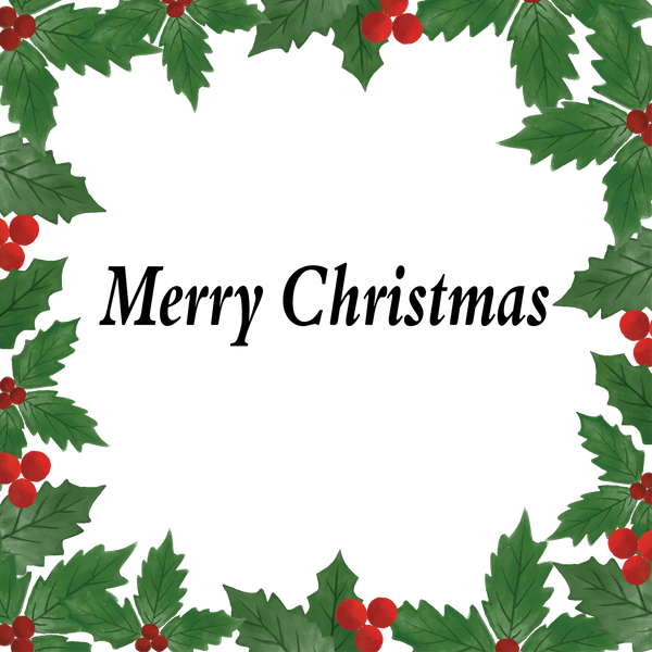 Christmas Holly Berry Border Frame Shirt