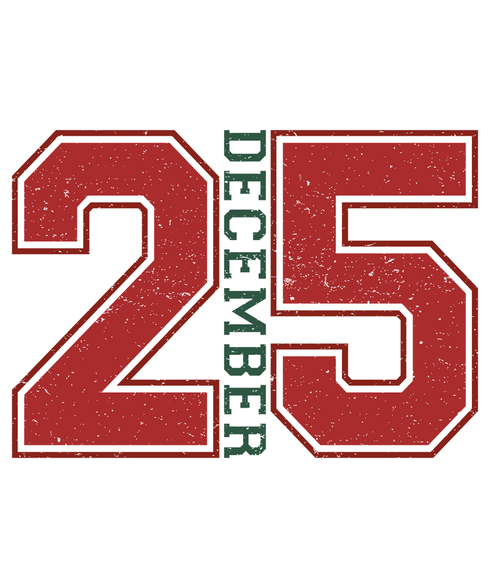 December 25 Shirt design
